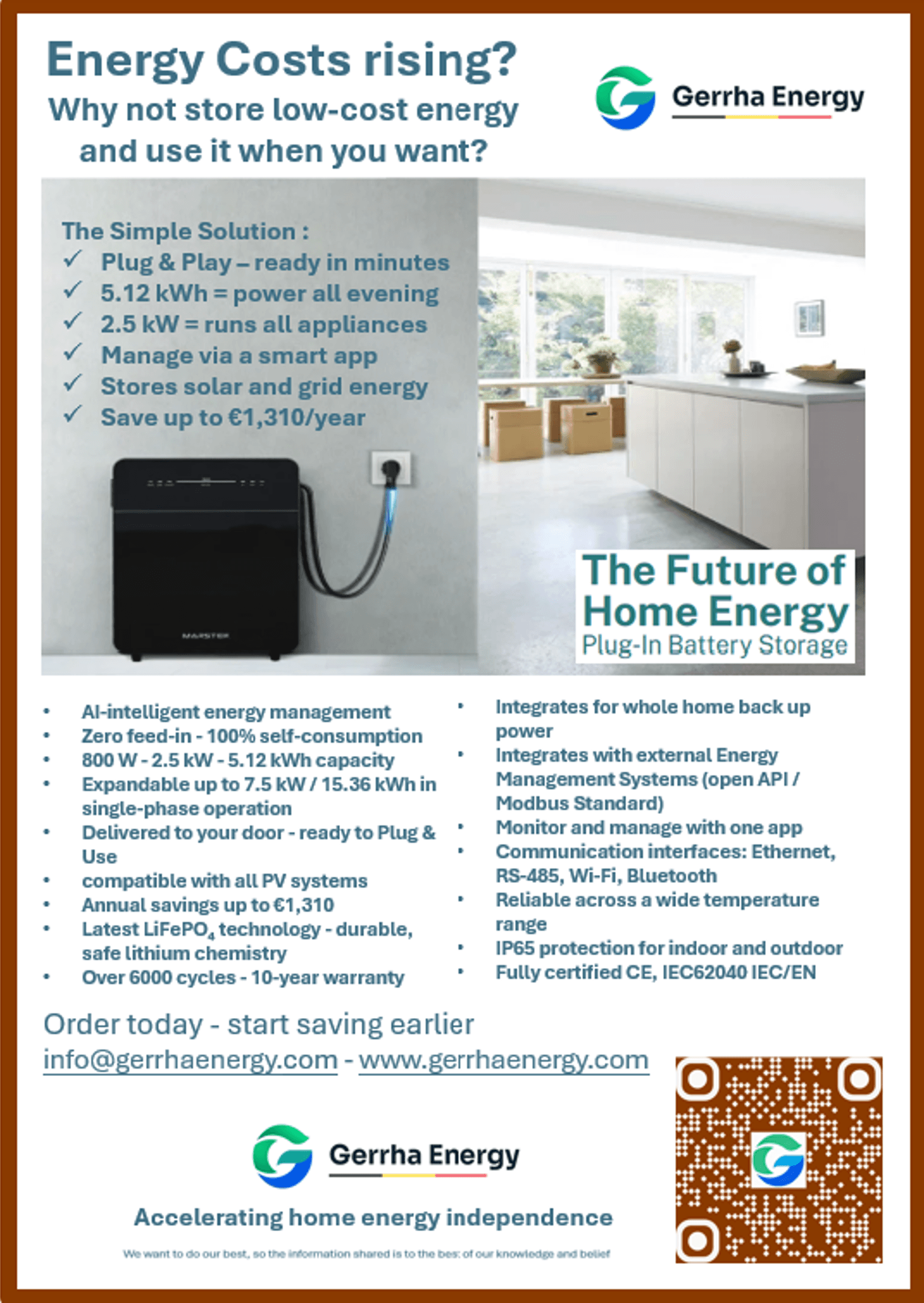 Venus E-mini leaflet in English